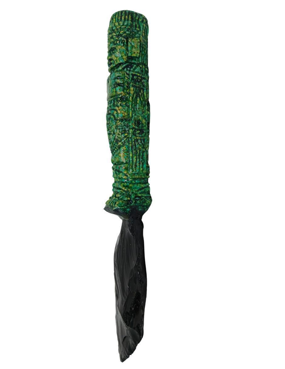 Figura decorativa de daga de vidrio 3