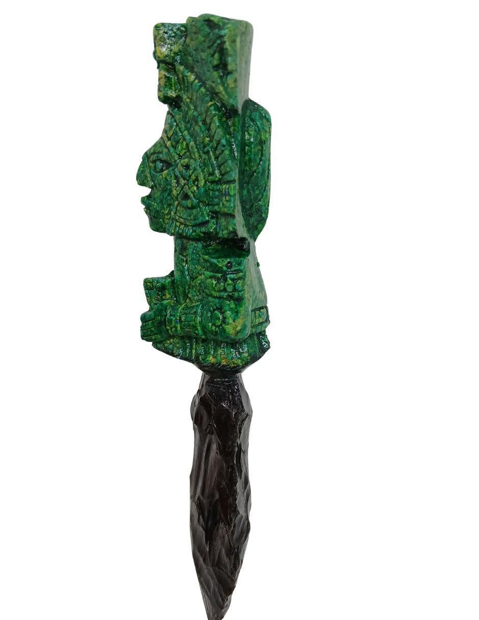 Figura decorativa de daga de vidrio 3