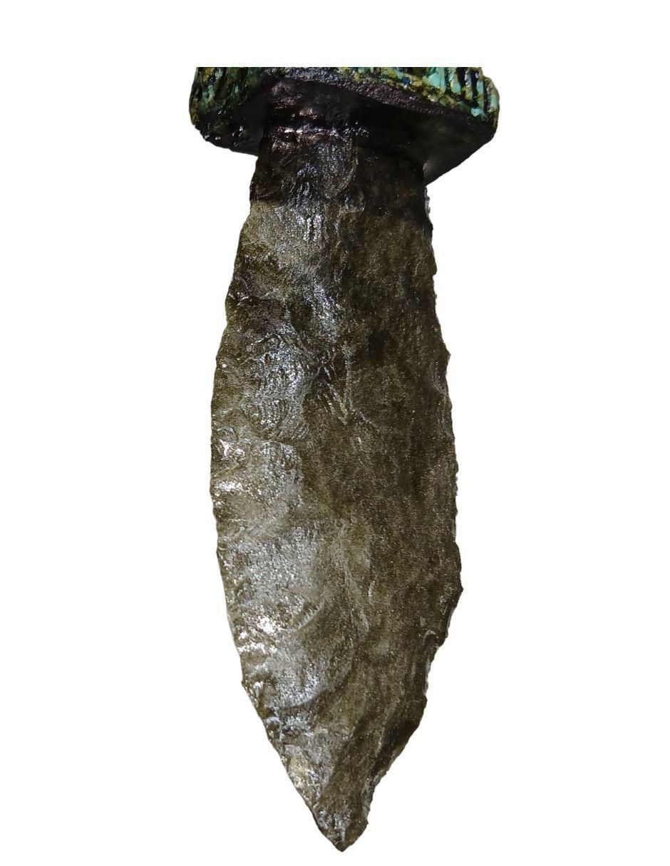 Figura decorativa de daga de vidrio 3