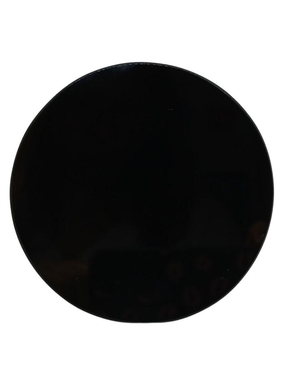 Figura decorativa circular de vidrio 2