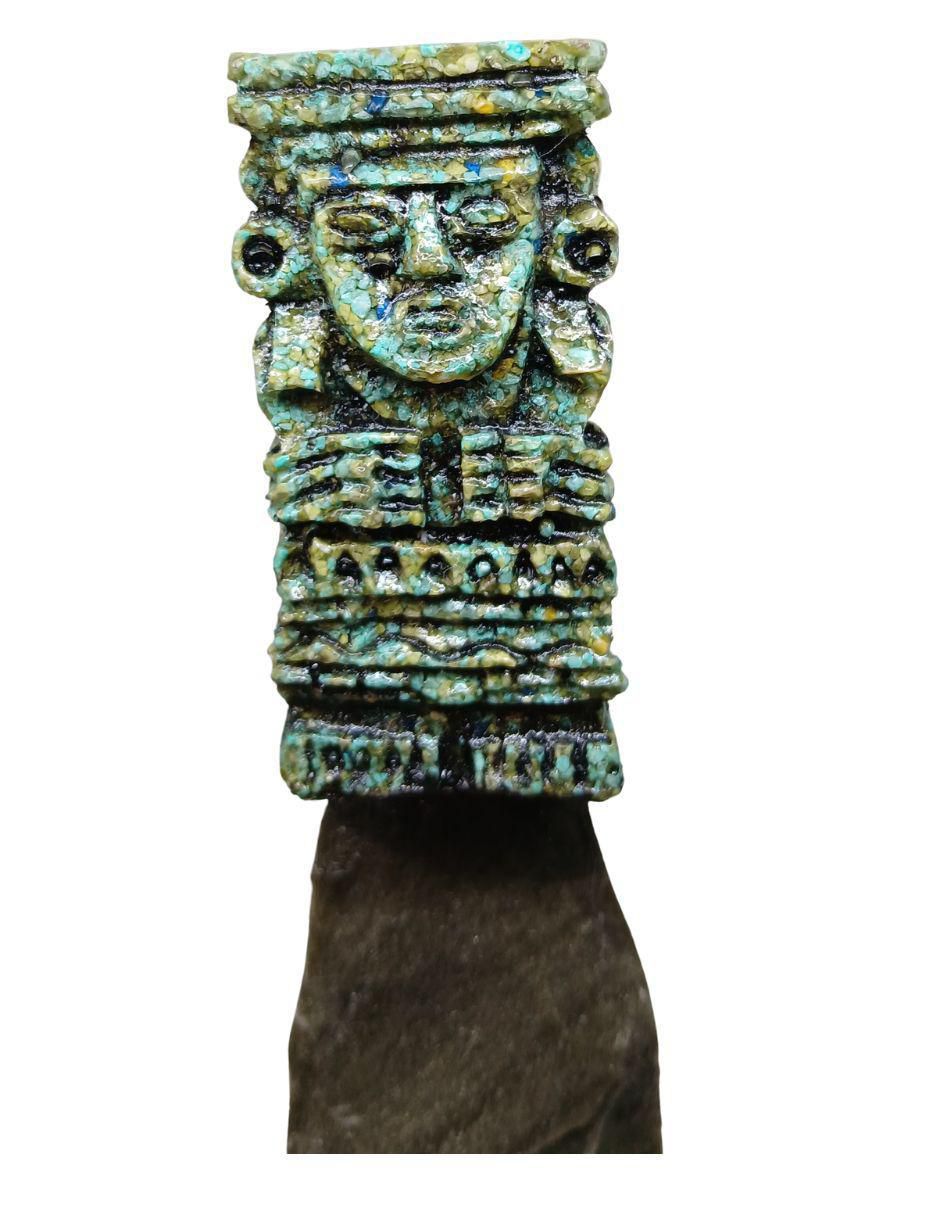 Figura decorativa de daga de vidrio Figura decorativa de daga de vidrio