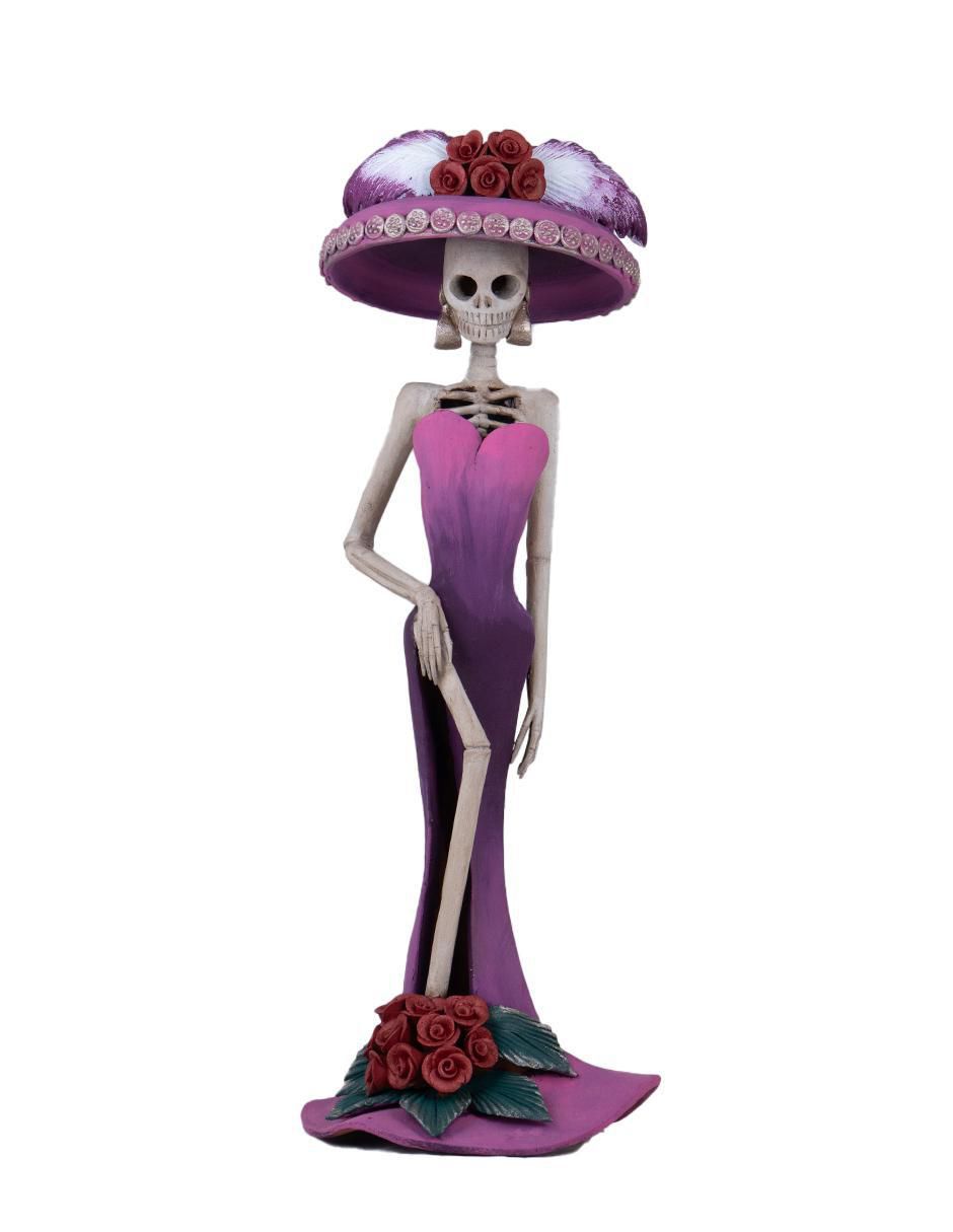 Escultura de calavera Catrina Escultura de calavera Catrina