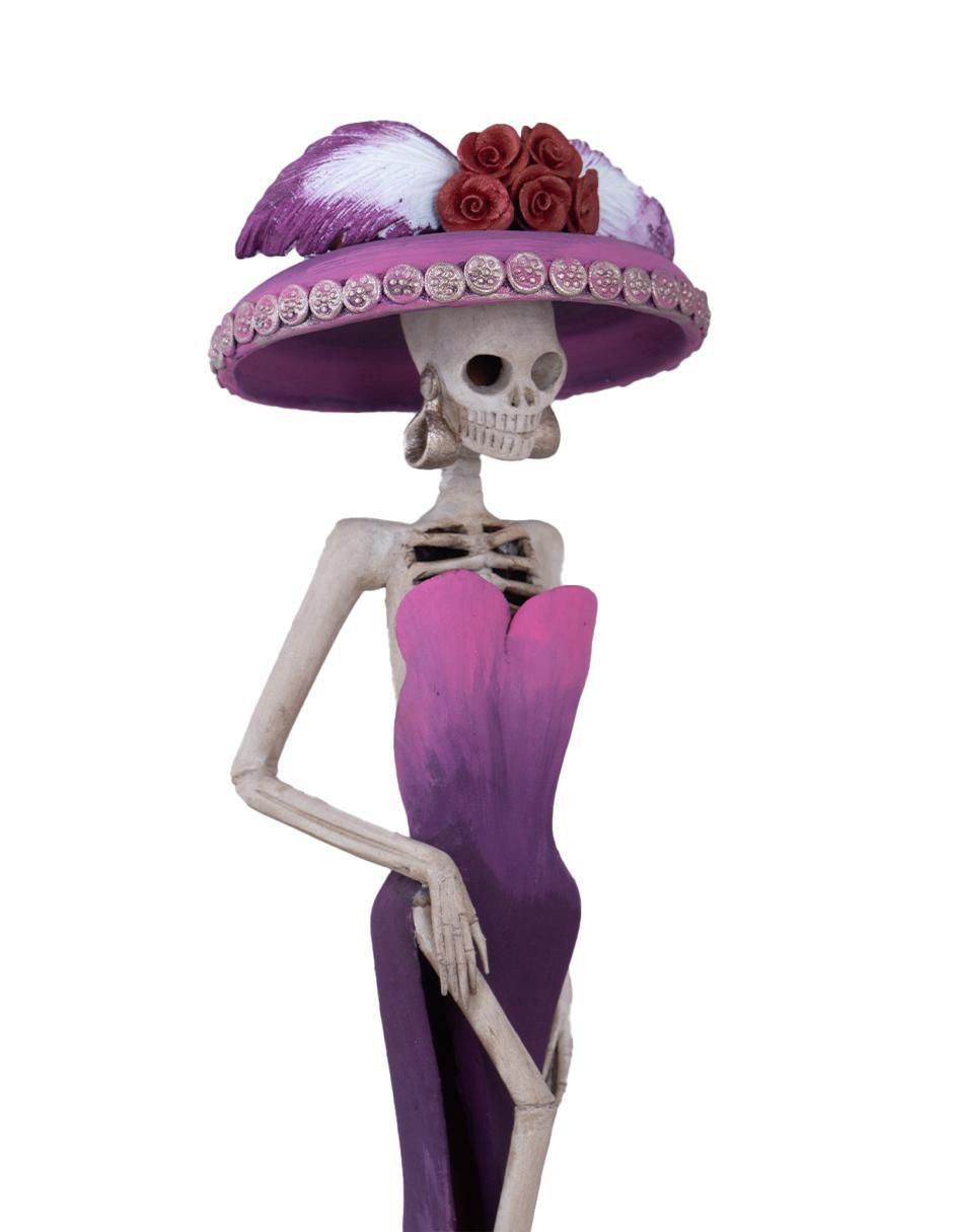 Escultura de calavera Catrina 3