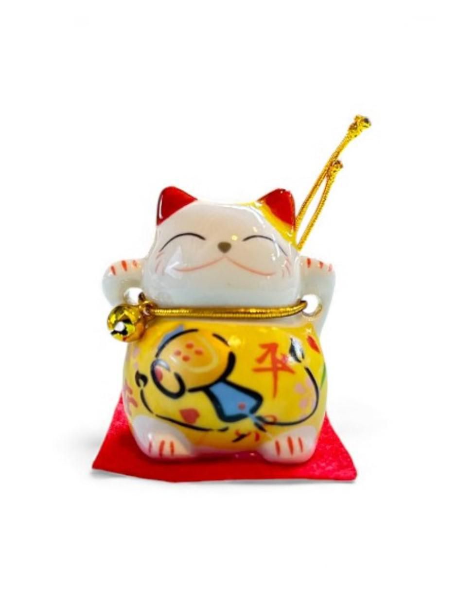 Figura de gato de cerámica 2