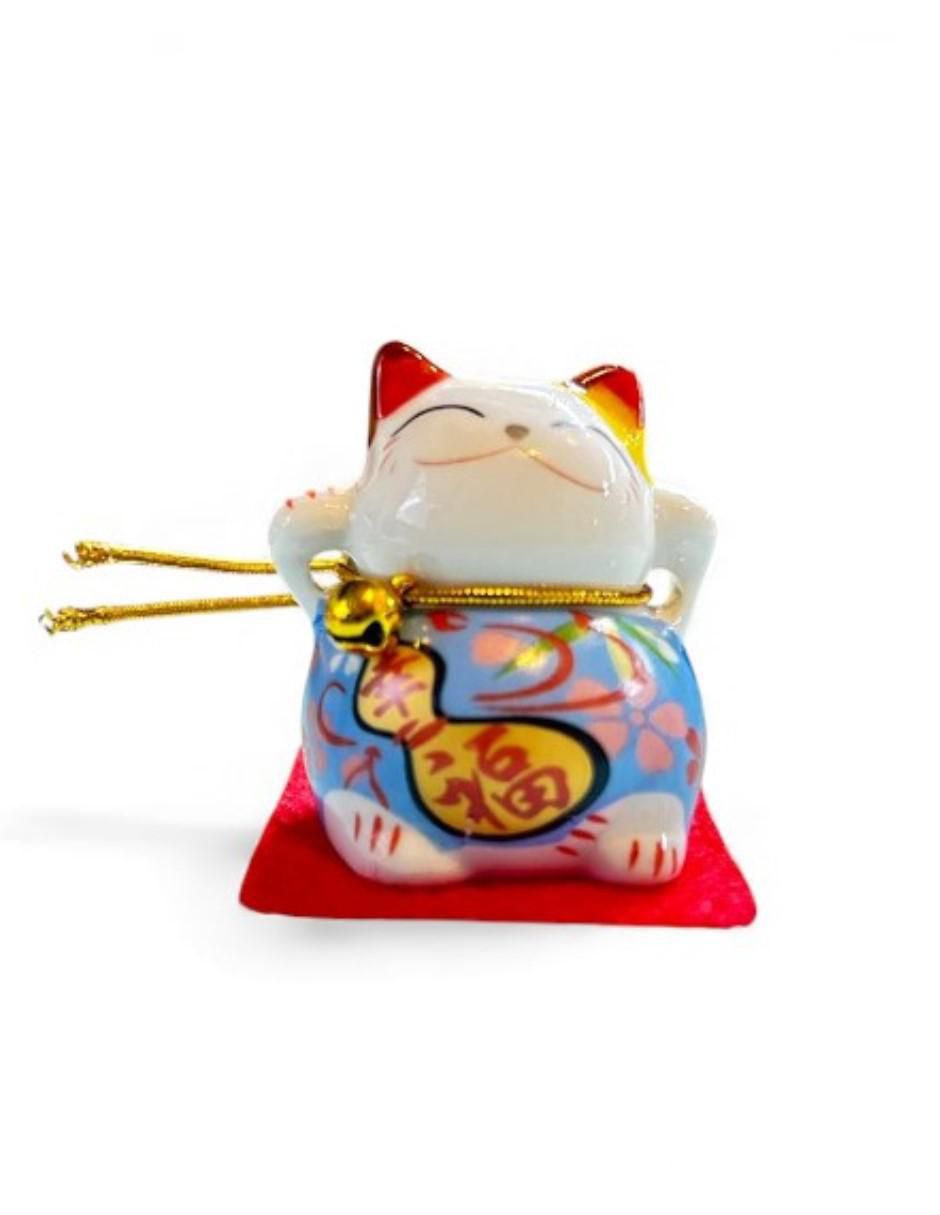 Figura de gato de cerámica 4