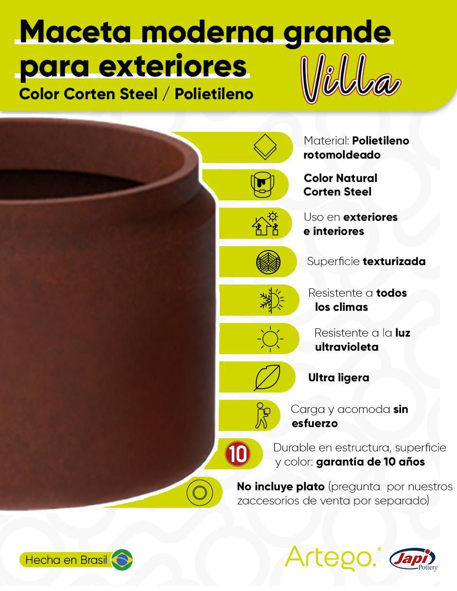 Set maceta de polietileno 3