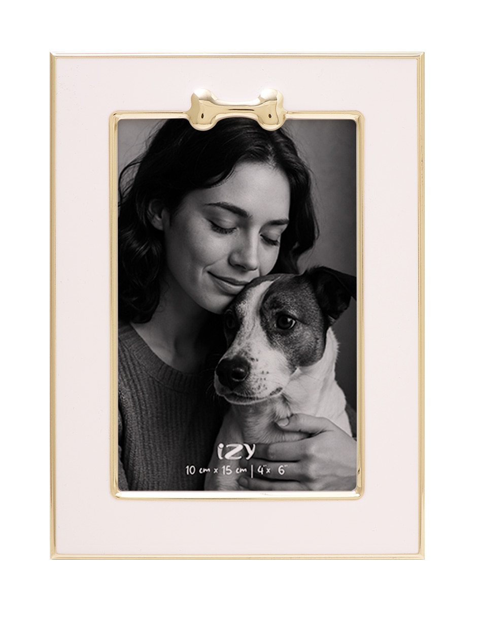 Portarretrato Pets de hierro para 1 foto