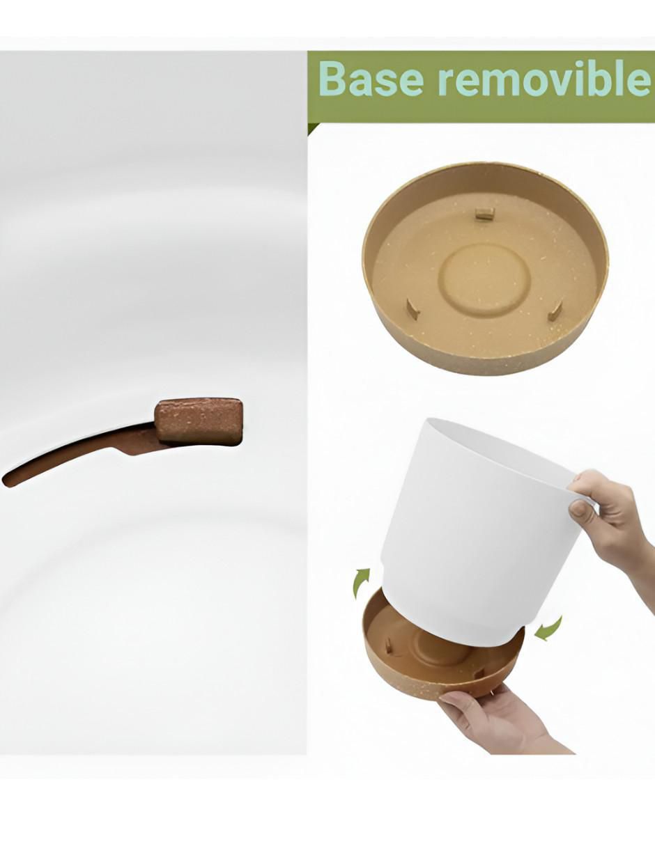 Set maceta de plástico 3