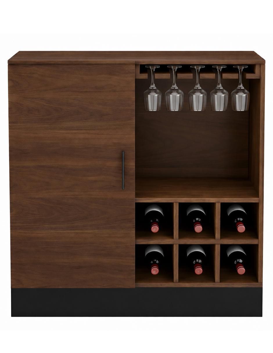 Cava de vinos Cava/Gabinete capacidad 6 botellas 5