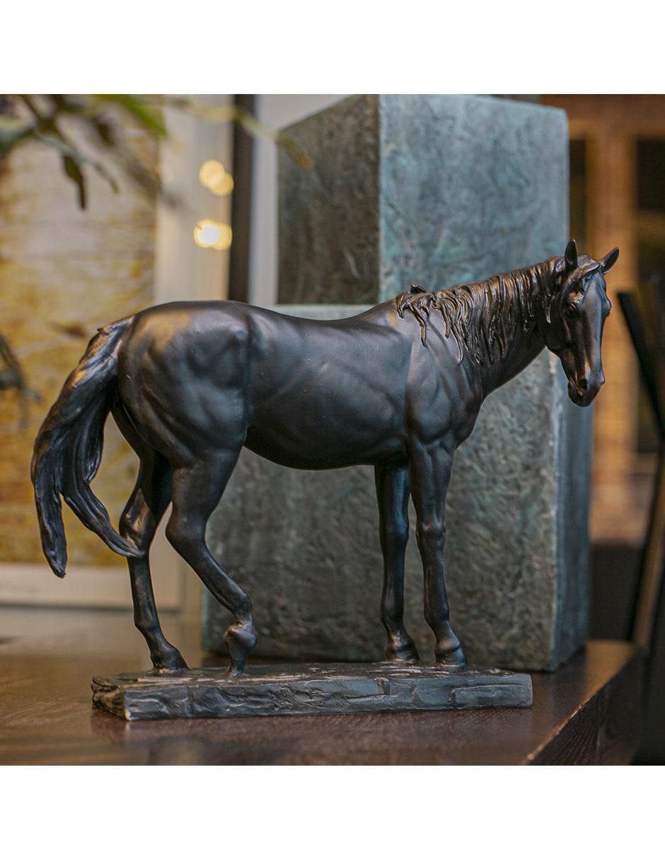 Figura de caballo Decoración de resina 3