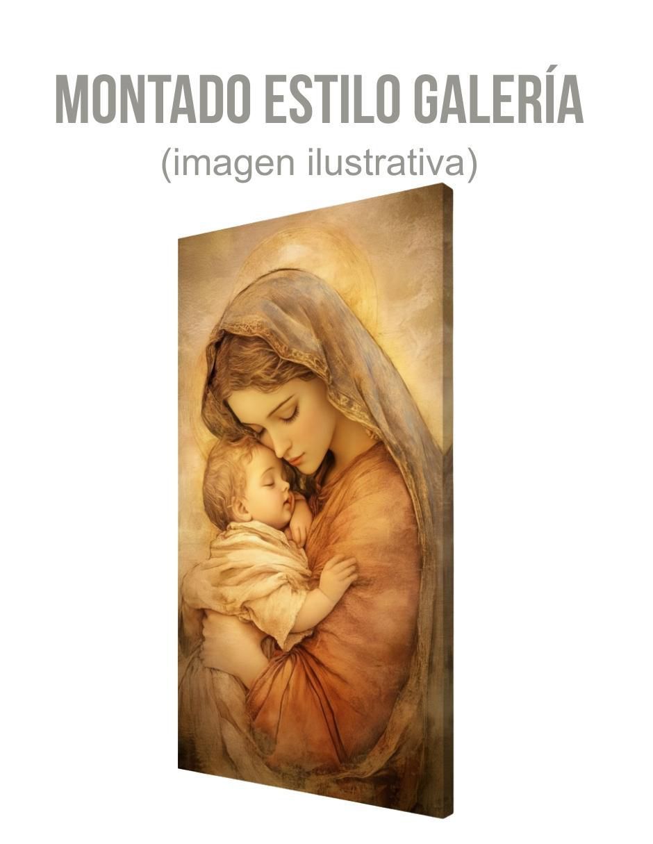 Cuadro divina maternidad técnica impresión Religioso Divina Maternidad 40x60cm 3