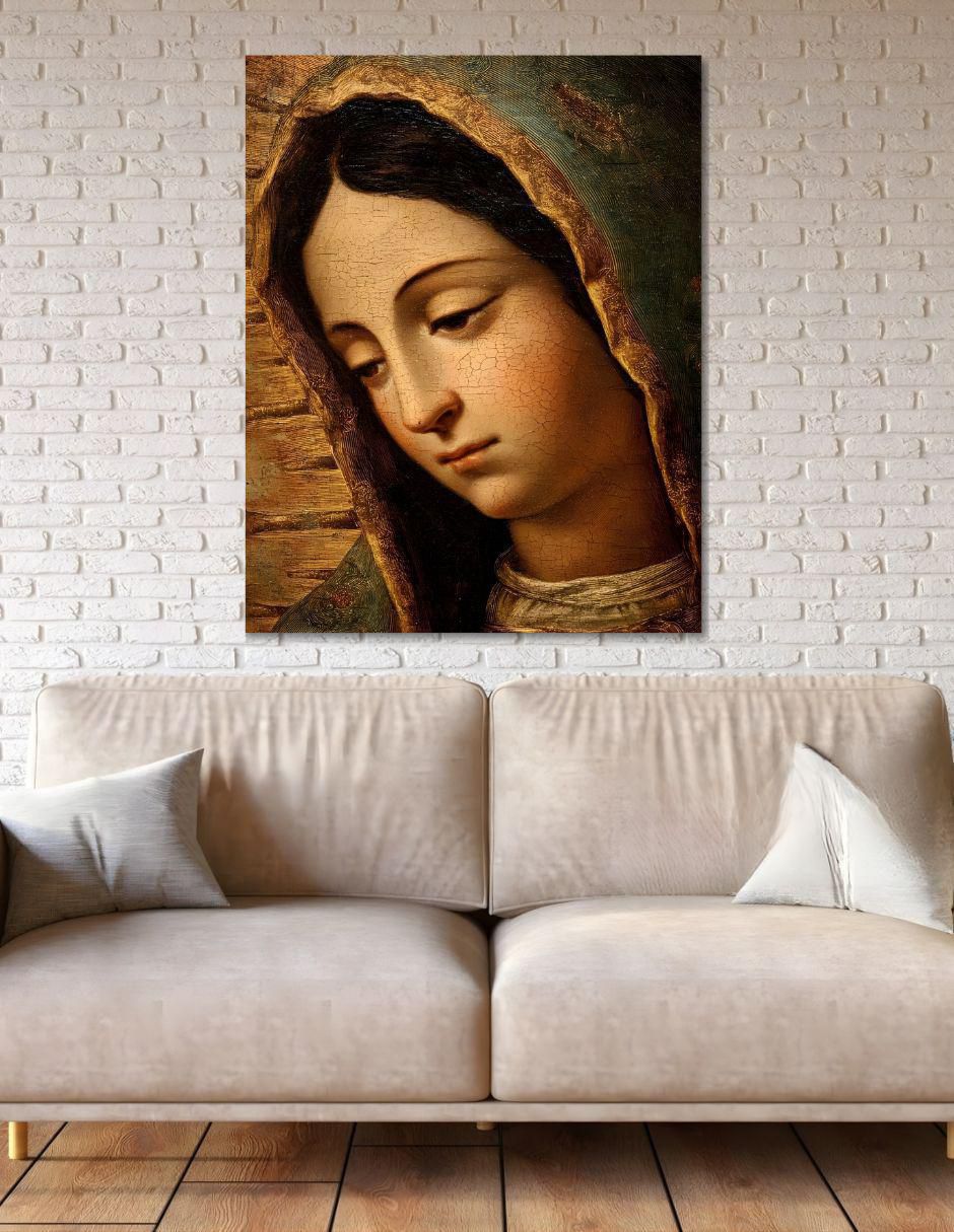 Cuadro Virgen de Guadalupe técnica impresión 10