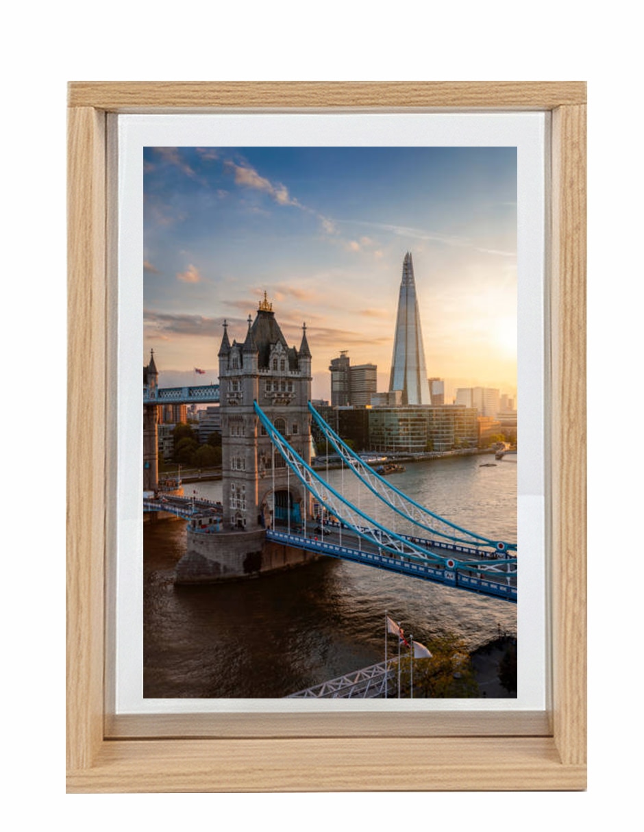 Portarretrato Decoración de madera para 1 foto Portarretrato Decoración de madera para 1 foto