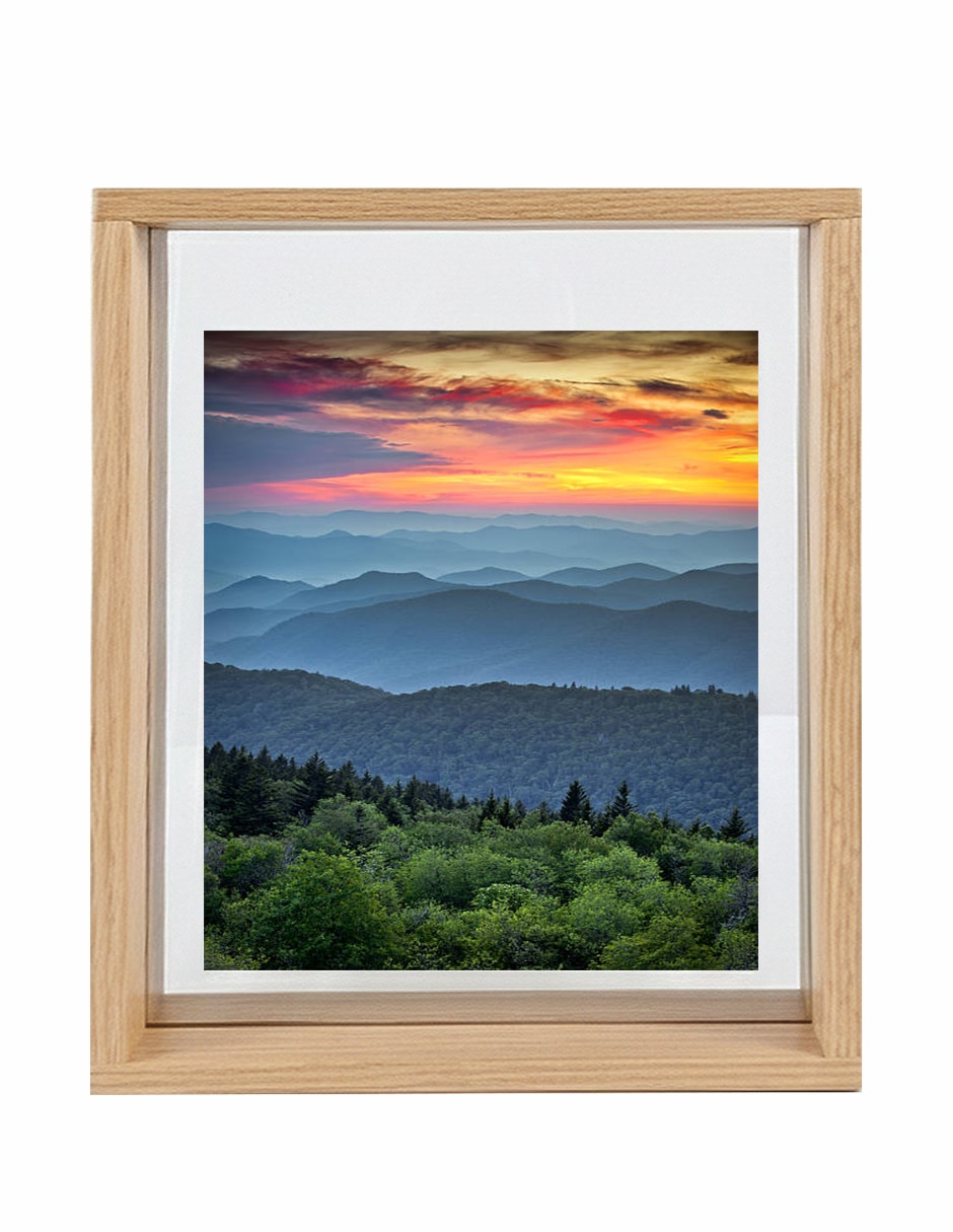 Portarretrato Decoración de madera para 1 foto