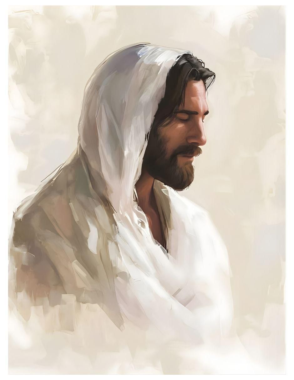 Cuadro Jesús al Óleo técnica impresión Religioso Cuadro Jesús al Óleo técnica impresión Religioso