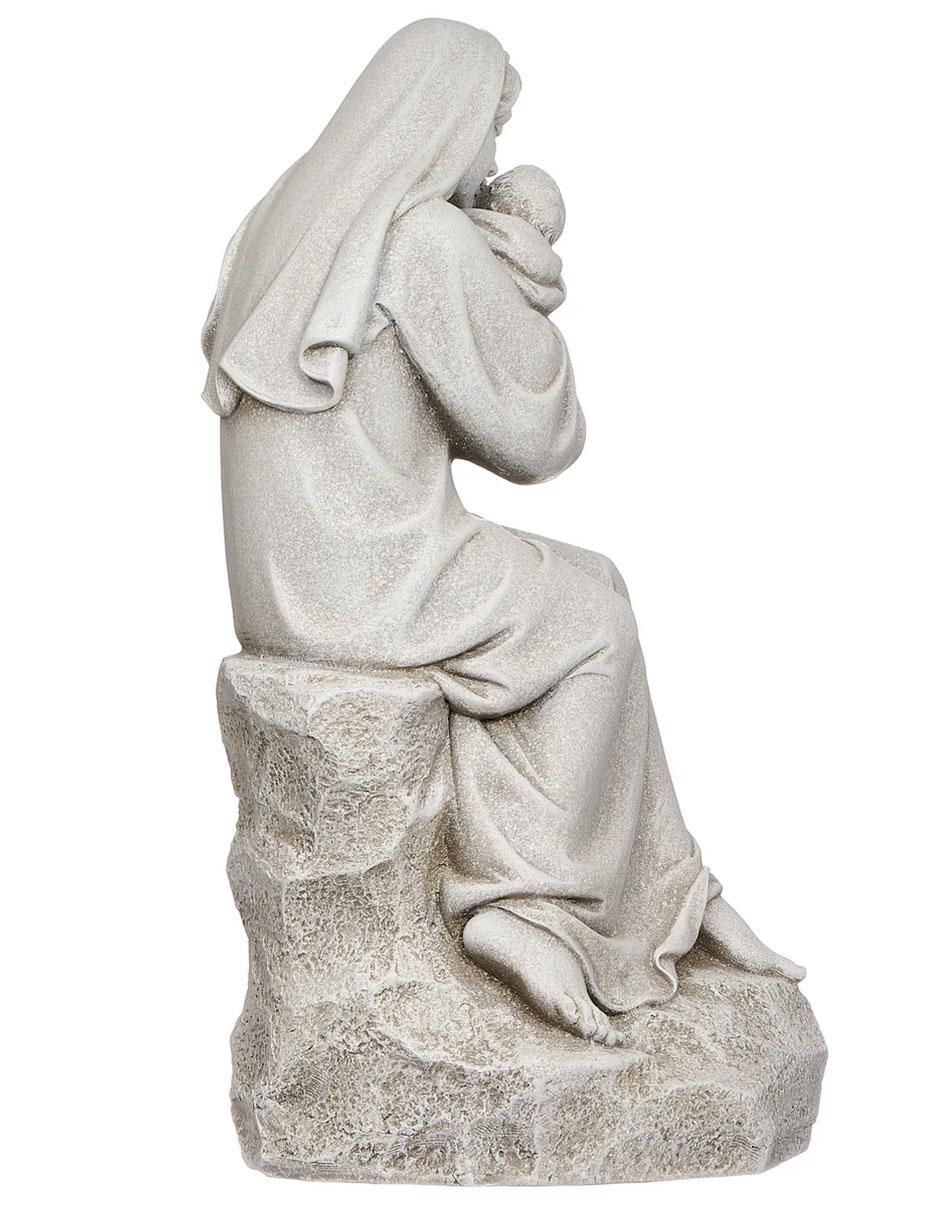 Escultura religiosa de Virgen Maria y Jesus 7